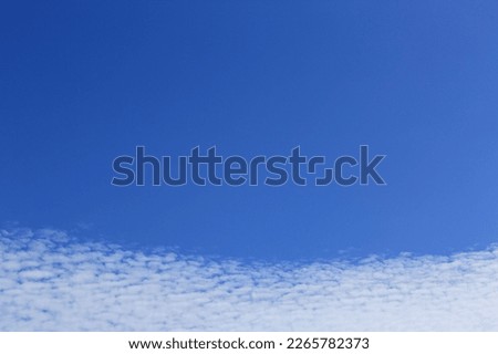 Wonderful scenery of beautiful clouds and sky