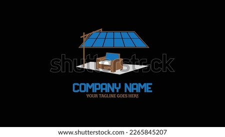 Solar panel company logo Design