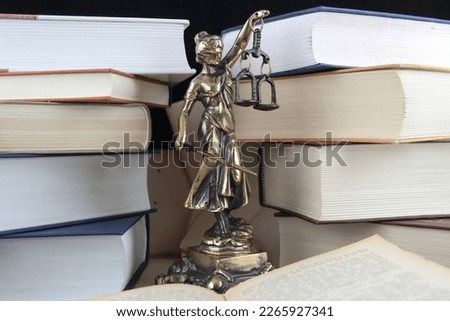Symbol of law and justice. Royalty-Free Stock Photo #2265927341