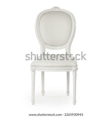 Catering chair or wedding chair or banquet chair isolated on white background.