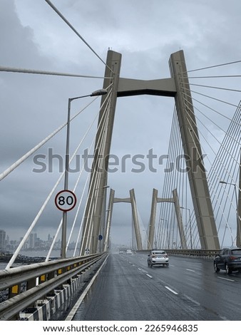 Mumbai's Worli Sea Link Bridge 