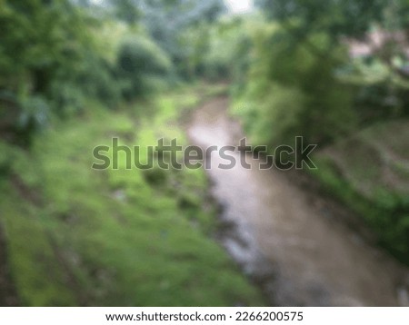 Defocus abstract background of river