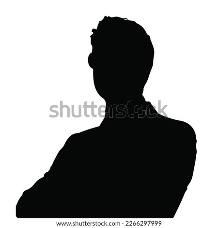 People silhouette business image icon