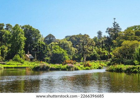 Royal Botanic Gardens in melbourne, australia Royalty-Free Stock Photo #2266396685