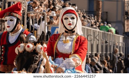 knights of the sartiglia of the traditional race to the star of oristano
