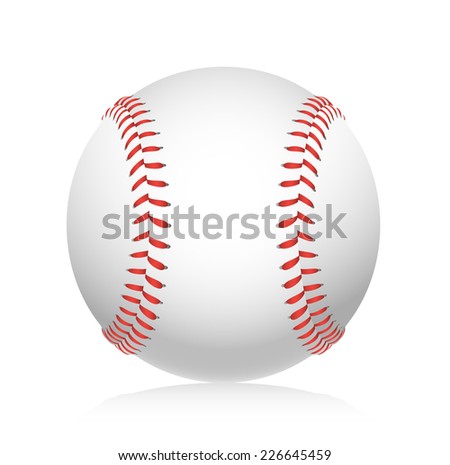 Baseball Ball vector illustration