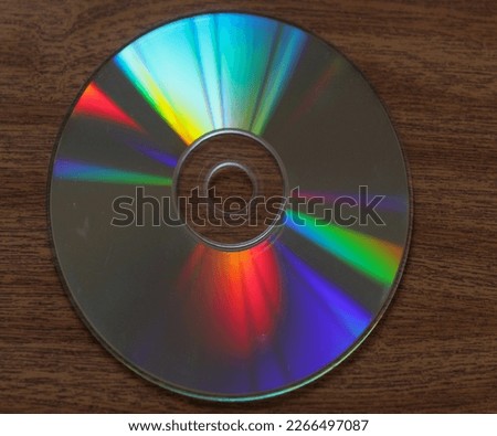 The old cd making a rainbow