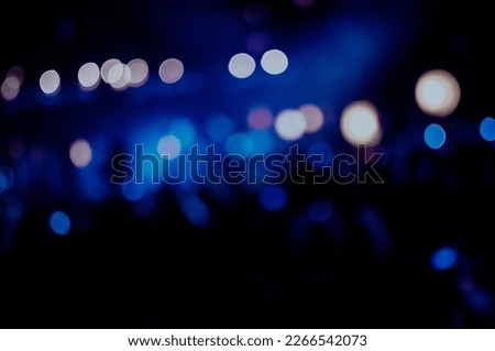 bokeh. a defocused image of concert lights.