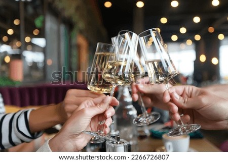 group of persons party glasses chin chin toast, glasses alcohol holiday
