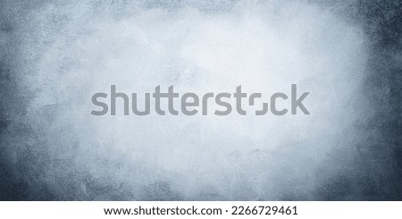 Gray painted concrete texture or background with grain elements. Image with place for text. Template for design, banner 
