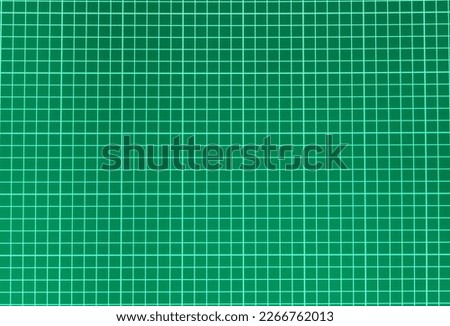 Dark green vignetted background with checkered markup for notes