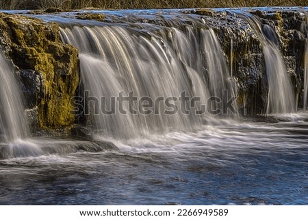 Kuldiga. Ventas-Rumba waterfall.
The widest waterfall in Europe (249 m), of natural nature, a number of legends and historical events are associated with the waterfall. Royalty-Free Stock Photo #2266949589