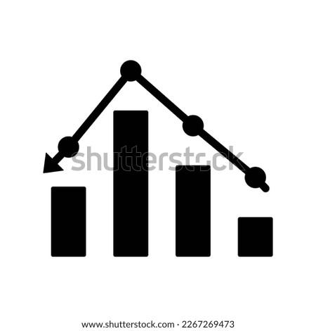 Bar Chart icon. Simple vector graphics.