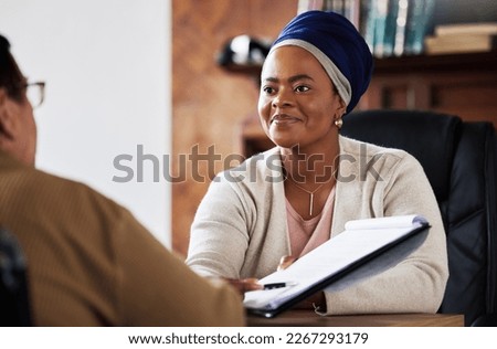 Signature, insurance or legal black woman with senior planning on documents for contract, loan or agreement. Lawyer, financial advisor and consulting with elderly for retirement deal will review