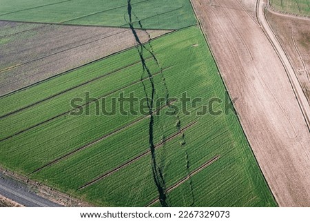 Turkey earthquake. Pray For Turkey, Türkiye. Central fault line. Centerline map of affected and earthquake shaking. Royalty-Free Stock Photo #2267329073