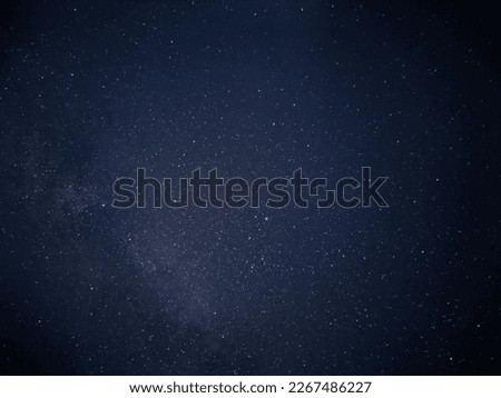 night photos when the sky is clear and starry