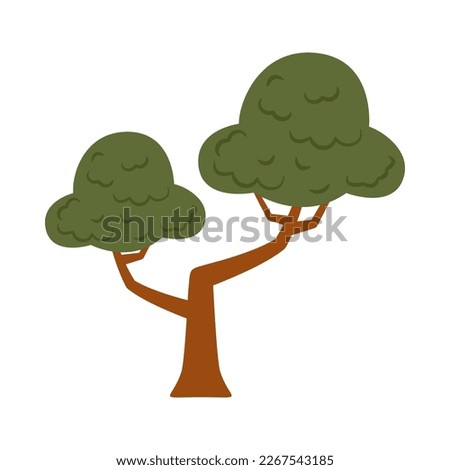 tree hand draw illustration design