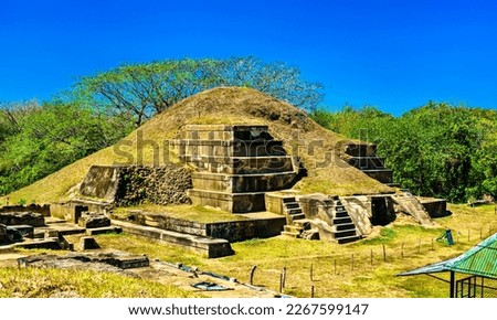 San Andres Mayan ruins in El Salvador, Central America Royalty-Free Stock Photo #2267599147