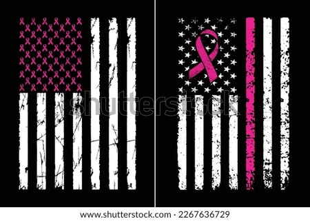 Breast Cancer Awareness Ribbon Design