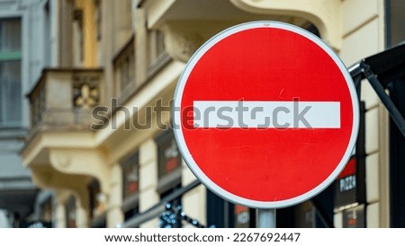 A stop sign on the street