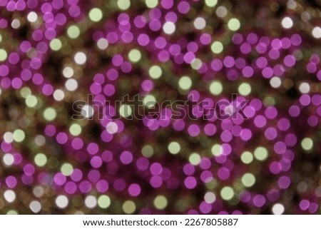 Pink and Gold Abstract Blur Bokeh Background