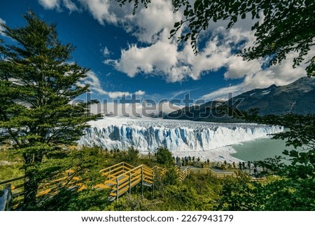 Perito Moreno Glacier, Los Glaciares National Park, Lago Argentino Department,  Santa Cruz Province, Republic of Argentina,Patagonia, Southern Cone, South America Royalty-Free Stock Photo #2267943179