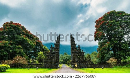 Bali Handara Gate Denpasar in Bali, Indonesia Royalty-Free Stock Photo #2267966089