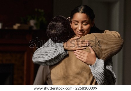 Gratitude, support group hug and woman counseling for drug abuse and mental health problem. Empathy, psychology workshop and therapy session together in a circle for team building with care and help Royalty-Free Stock Photo #2268100099