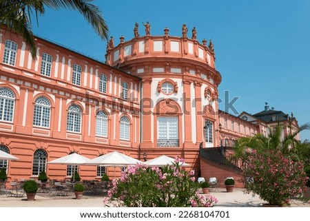Biebrich Castle, Biebrich, Wiesbaden, Hesse, Germany Royalty-Free Stock Photo #2268104701
