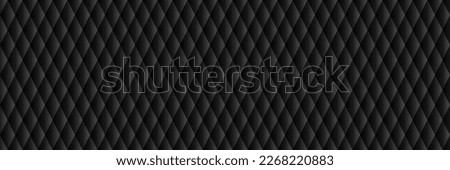 horizontal elegant black gradient diamond shape for pattern and background.
