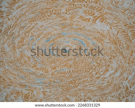 Abstract paintings on the ceiling in Provence. Background. Abstract background
