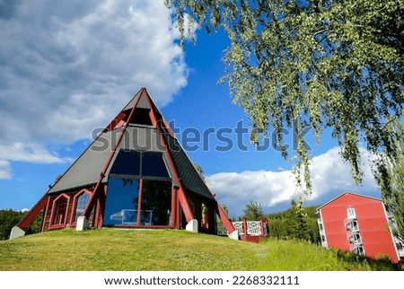 church in countryside, beautiful photo digital picture
