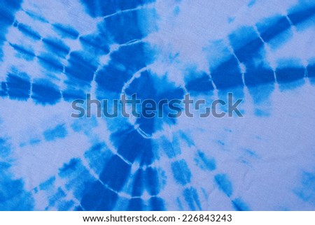 tie dyed pattern for background. 