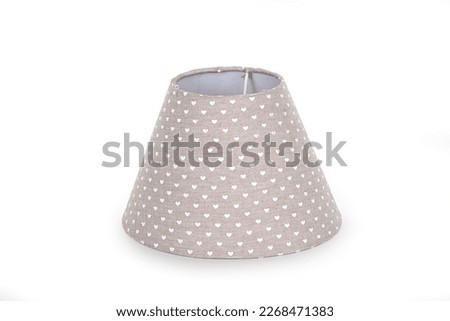 decorative lamp for home, lampshade hat Royalty-Free Stock Photo #2268471383