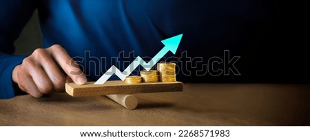 Money Leverage And Inflation Balance. Financial Concept Royalty-Free Stock Photo #2268571983
