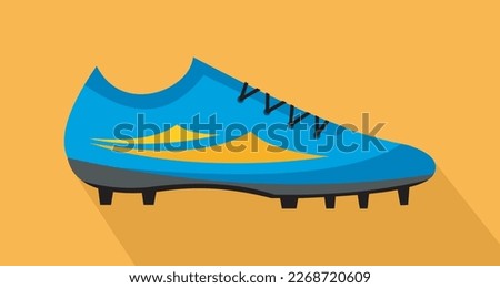 
contemporary and cool football shoe design flats