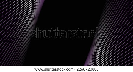 Black background and colorful ball