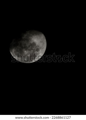 NIGHT VIEW FULL MOON PICTURE WITH BLACK BACKGROUND