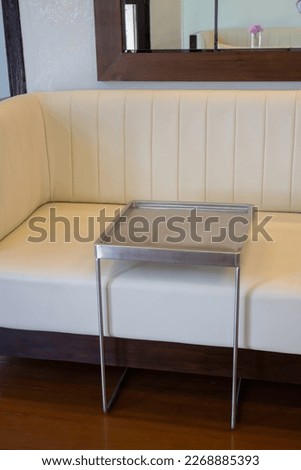 Vintage items decorated in coffee shop, stock photo