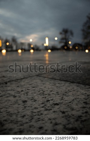 This photo is focus on the beautiful marble texture of a city center