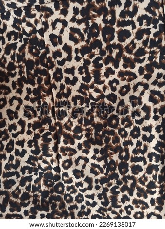 Abstract Beautiful Leopard Print Background Wallpaper