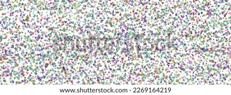 White background with colorful confetti butterflies. Designs for holidays, postcards, posters, websites, carnivals, posters. Place for text.