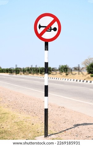 Traffic-Road Sign Collection. Speed limit sign with a traffic in the background. selective focus.