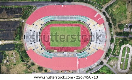 This is the Gelora Bung Tomo Stadium, the headquarters stadium of Persebaya Surabaya Royalty-Free Stock Photo #2269450713