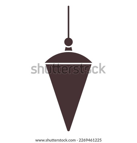 Fishing Buoy Cut Out. High resolution vector
