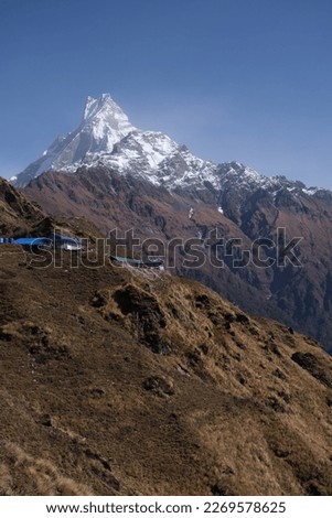 Traveling pictures of Nepal, street photography, landscape and mountain pictures during trekking trough the Annapurna region, Mardi Himal trek and Poonhill trek, with the scenic mountain Fishtail.