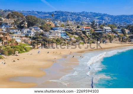 Crescent Bay of Laguna Beach, Orange County, California USA Royalty-Free Stock Photo #2269594103