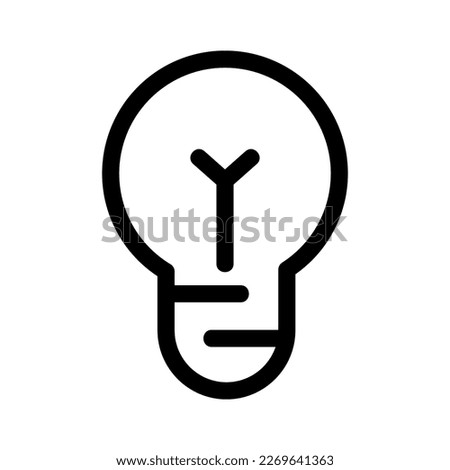 idea icon or logo isolated sign symbol vector illustration - high quality black style vector icons