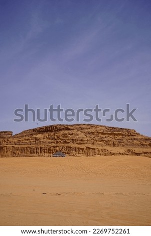 Al Ula scenery landscape in Saudi Arabia