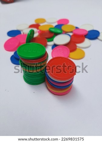 plastic color coins, color coin ,coins,Plastic Color Coins Mix